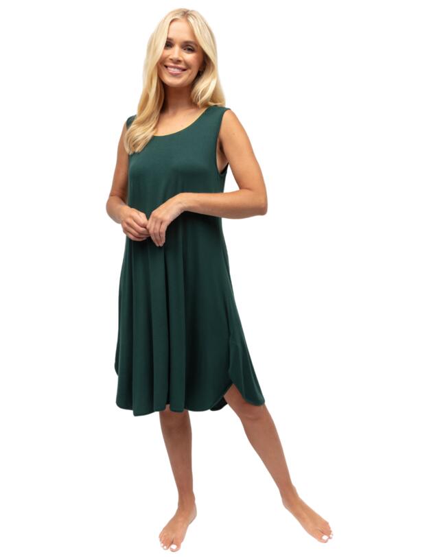 Cyberjammies Gabrielle Jersey Nightdress Green
