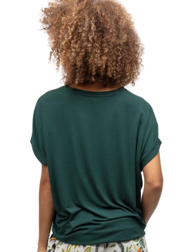 Cyberjammies Gabrielle Pyjama Top Green