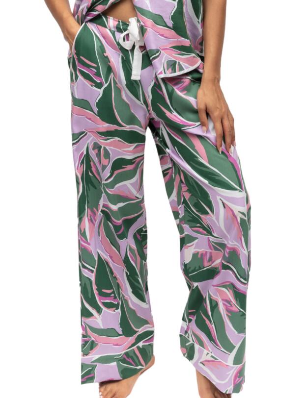 Cyberjammies Lexi Pyjama Bottoms Lilac Leaf Print