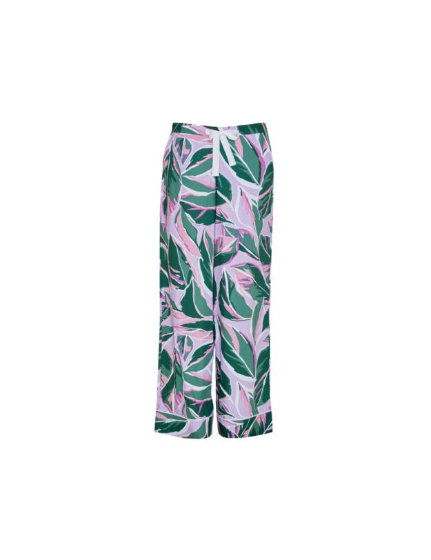 Cyberjammies Lexi Pyjama Bottoms Lilac Leaf Print