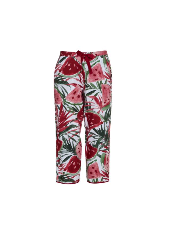 Cyberjammies Mel Pyjama Bottoms White Watermelon Print