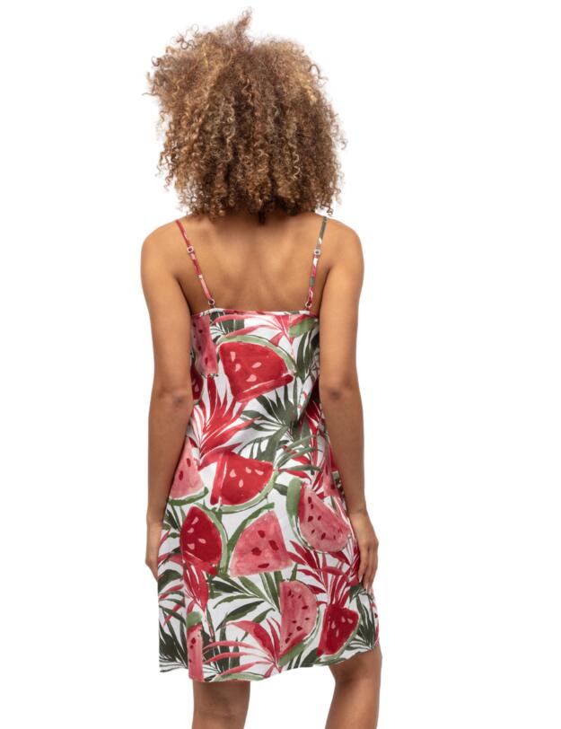 Cyberjammies Mel Nightdress  White Watermelon Print