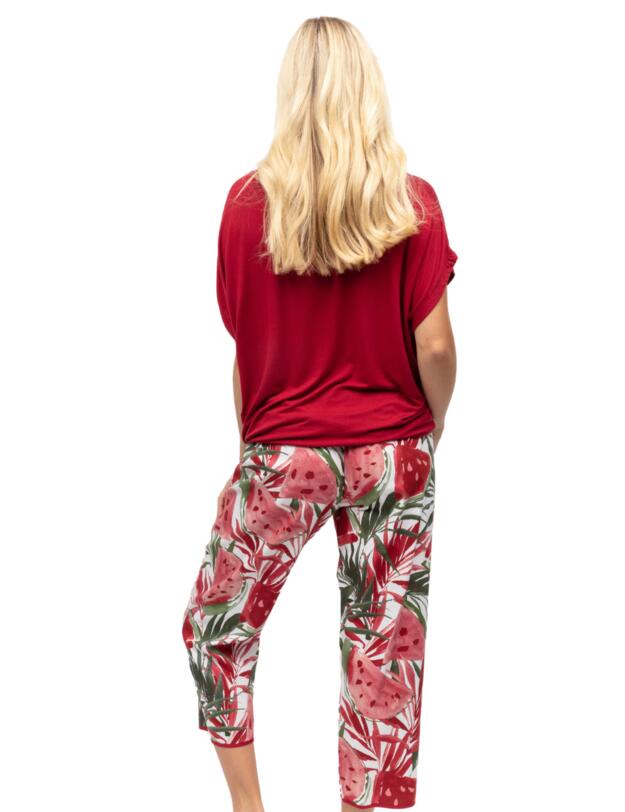Cyberjammies Mel Pyjama Top Red