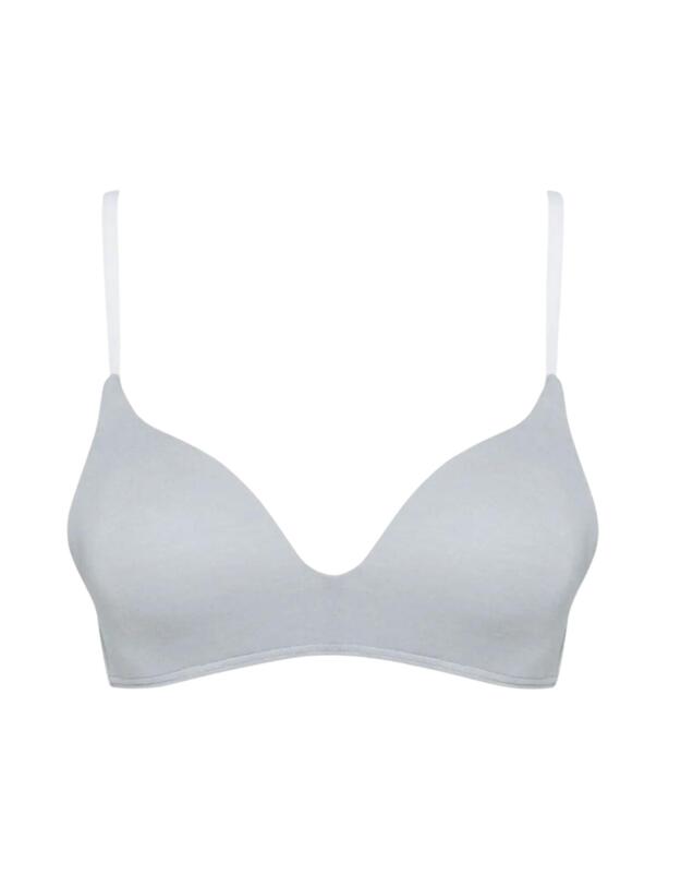 Sloggi Wow Embrace Moulded Bra Grey Combination