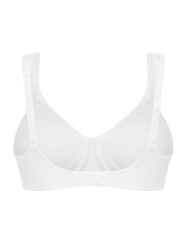 Felina Pure Balance Wireless Spacer Bra White 