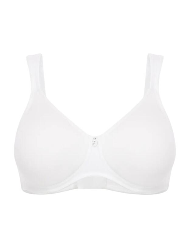 Felina Pure Balance Wireless Spacer Bra White 