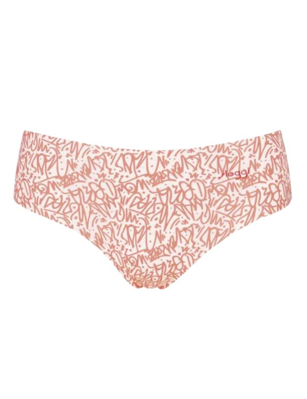 Sloggi Zero Microfibre Print Hipstring White/Light Combination