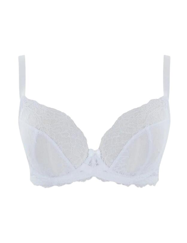 Panache Ana Plunge Bra White