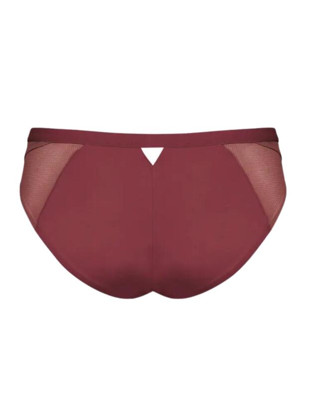 Sloggi S Symmetry Low Rise Cheeky Brief in Smokey Russet