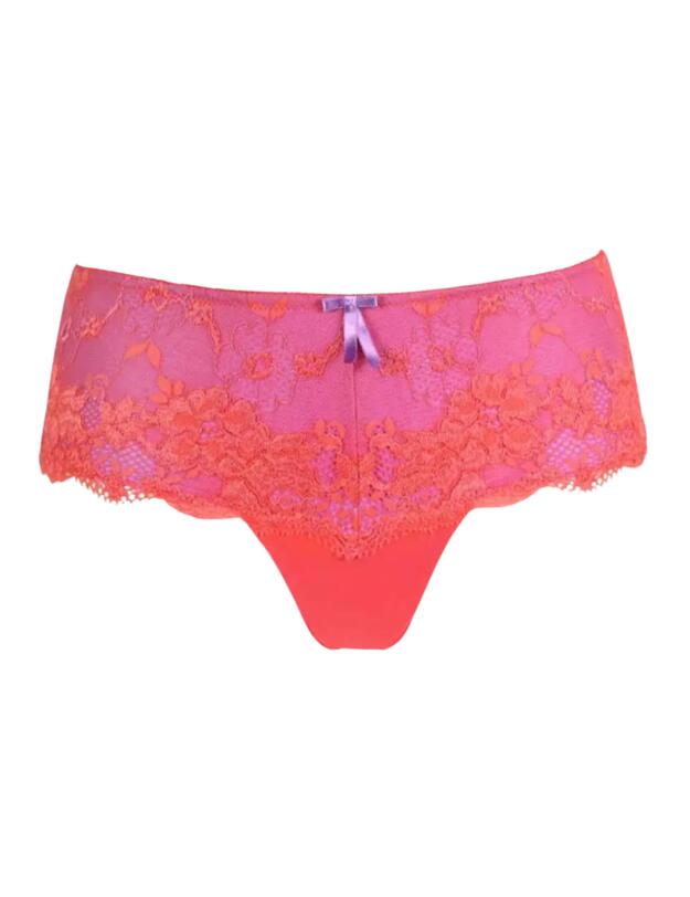 Pour Moi Amour Shorty Brief Orange/Ultraviolet