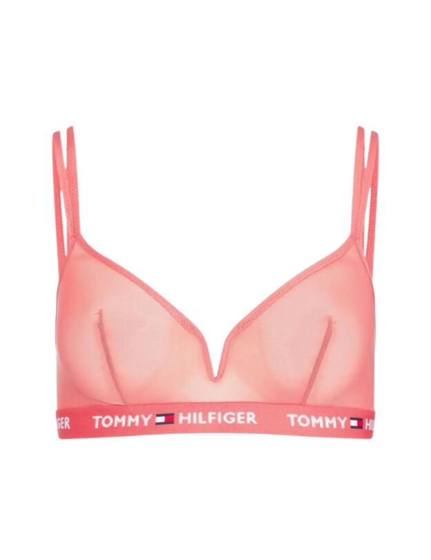  Tommy Hilfiger Tommy Mesh Triangle Bra Cardinal