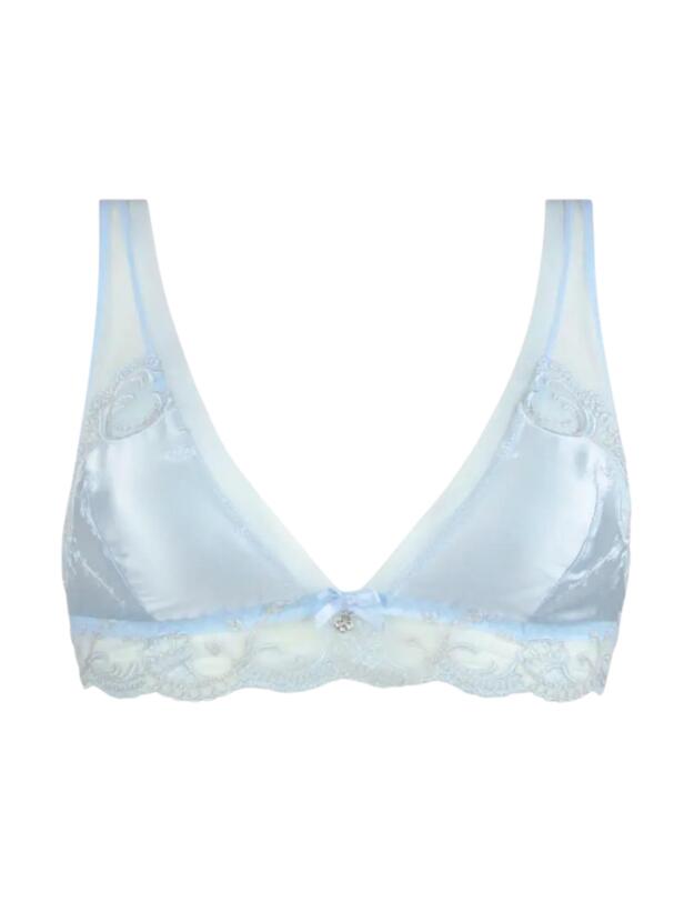 Lise Charmel Splendeur Soie Wireless Triangle Bra Splendeur Azur
