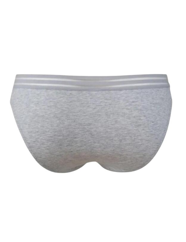 Pour Moi Twist Cotton Brief Grey Marl