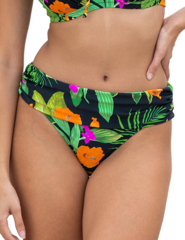 Pour Moi Palermo Foldover Brief Tropical 