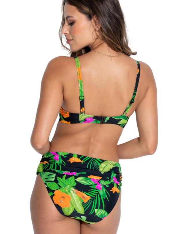Pour Moi Palermo Foldover Brief Tropical 