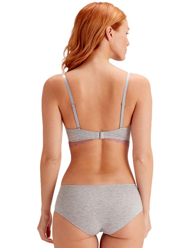 Pretty Polly Casual Comfort Lingerie Shorty Grey Marl / Sugar Plum