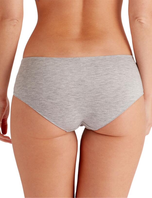 Pretty Polly Casual Comfort Lingerie Shorty Grey Marl / Sugar Plum
