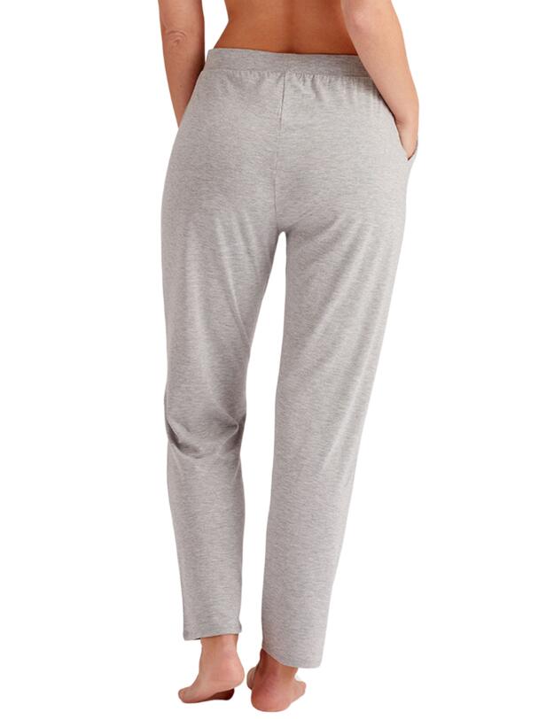 Pretty Polly Casual Comfort Nightwear Lounge Pants Grey Marl / Sugar Plum