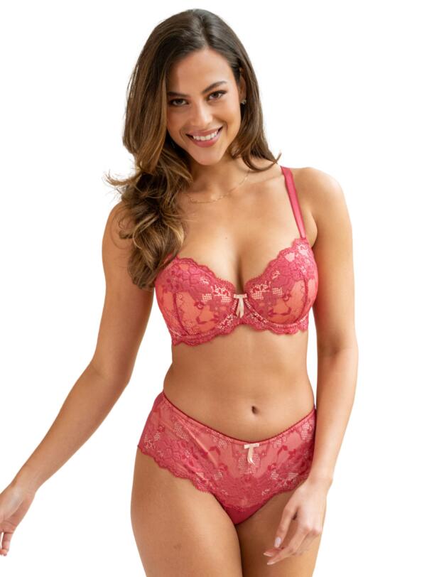 Pour Moi Amour Padded Underwired Bra Rose/Soft Pink
