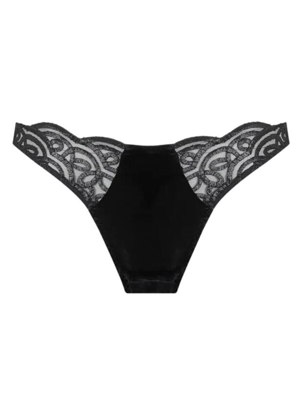 Coco De Mer Shobu Spanking Knicker Black 