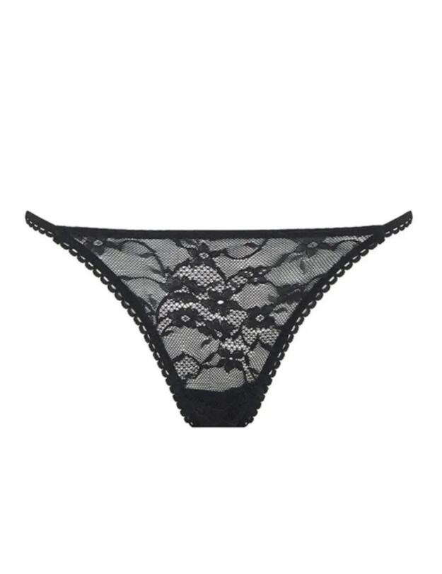 Coco De Mer Aphrodite Bikini Brief Black 