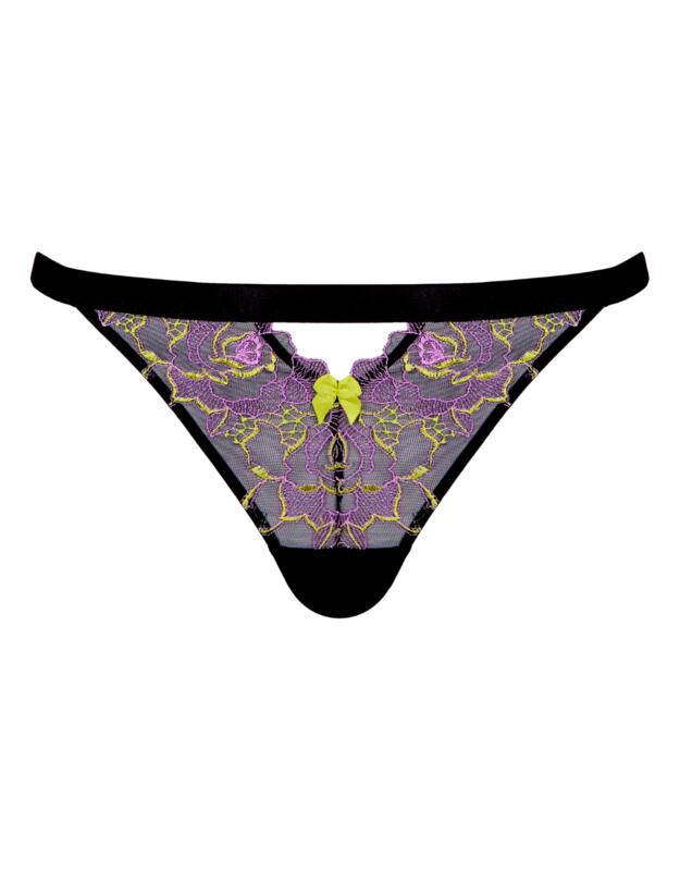 Curvy Kate Stand Out Thong Black Multi 