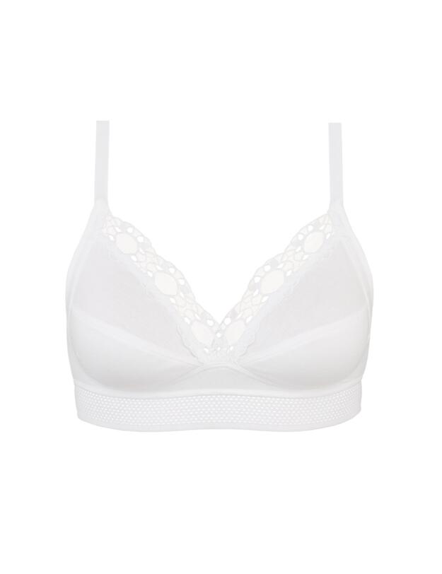 Playtex Soft Cup Feel Good Organic Cotton Bra White