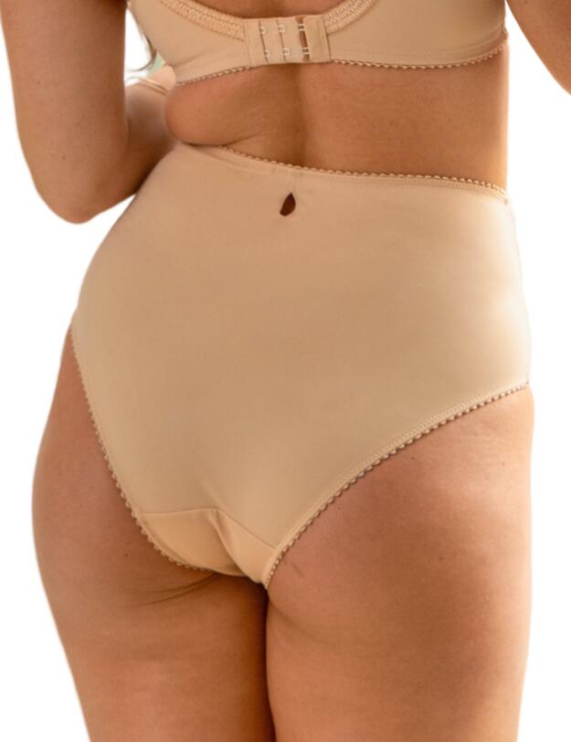 Pour Moi St Tropez High-Waist Deep Brief Latte