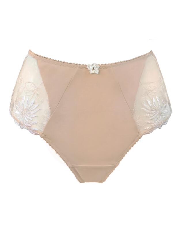 Pour Moi St Tropez High-Waist Deep Brief Latte