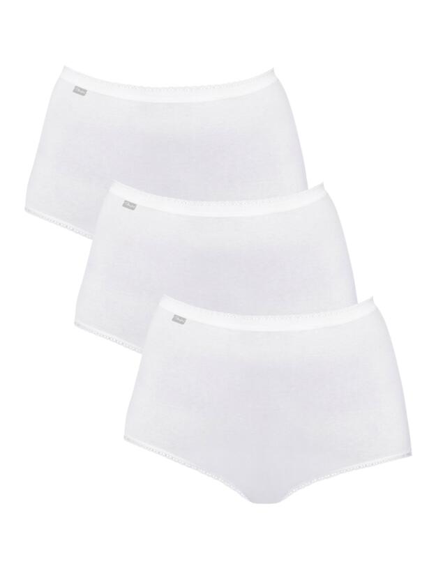 Playtex Cherish Pure Cotton Maxi Briefs 3 Pack White