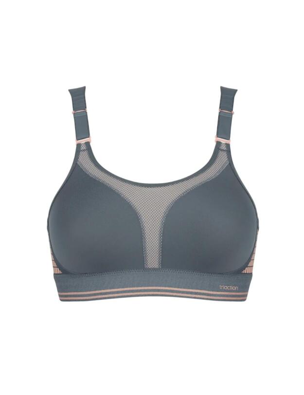 Triumph Triaction Extreme Lite Wireless Sports Bra Grey