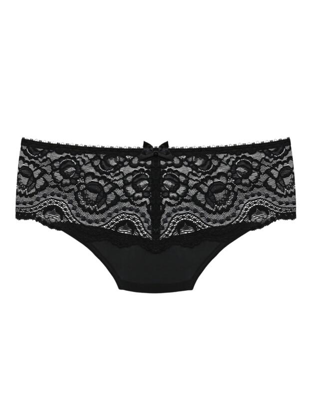 Playtex Flower Elegance Lace Brief Black