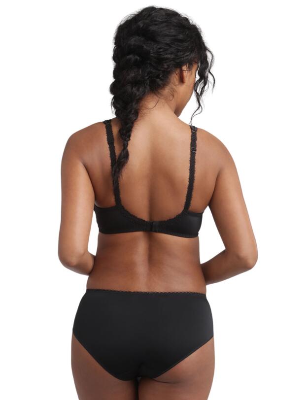 Playtex Flower Elegance Lace Brief Black