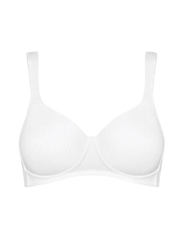 Triumph Modern Soft + Cotton Padded Bra White