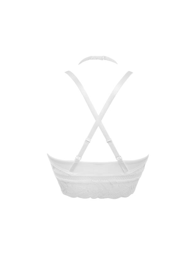 Pour Moi Ooo La La Front Fastening Bralette White