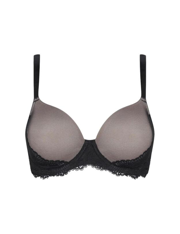 Triumph Lace Spotlight Padded Bra Black