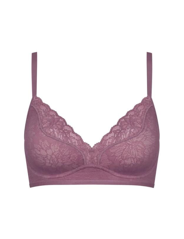 Triumph Fit Smart Wireless Padded Bra Lila Clover