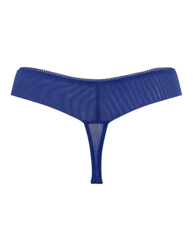 Pour Moi Ooo La La Thong Cobalt/Blush