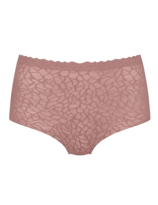 Sloggi Zero Feel Lace 2.0 High Waist Brief Cacao