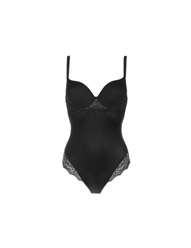 Simone Perele Caresse Control Body Black