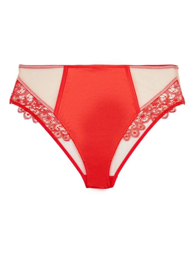 Playful Promises Anaise Highwaist Brief Red