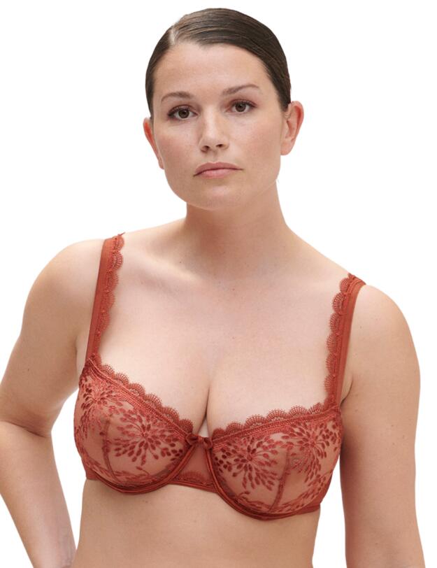 Simone Perele Singuliere Half Cup Bra Sienna