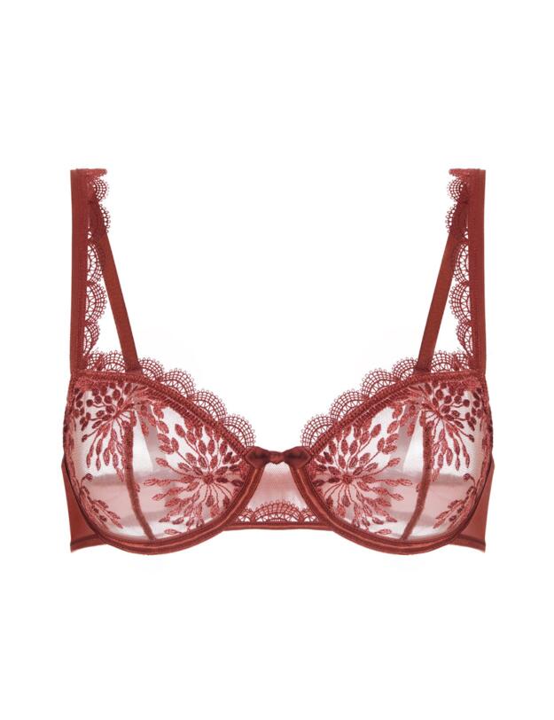 Simone Perele Singuliere Half Cup Bra Sienna