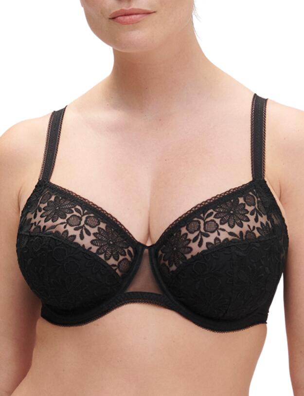 Simone Perele Amazone Full Cup Support Bra Black