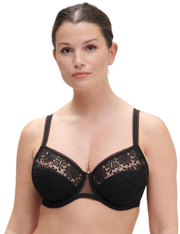 Simone Perele Amazone Full Cup Support Bra Black