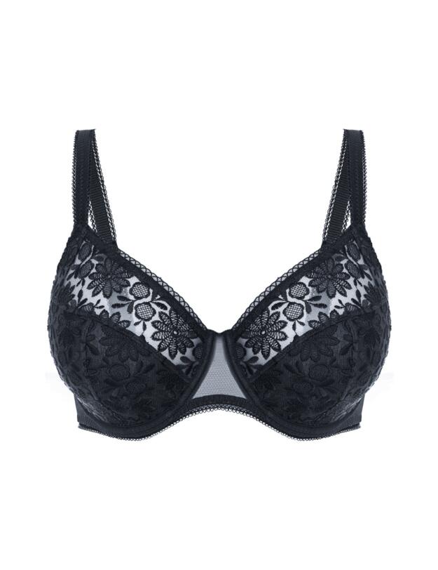 Simone Perele Amazone Full Cup Support Bra Black