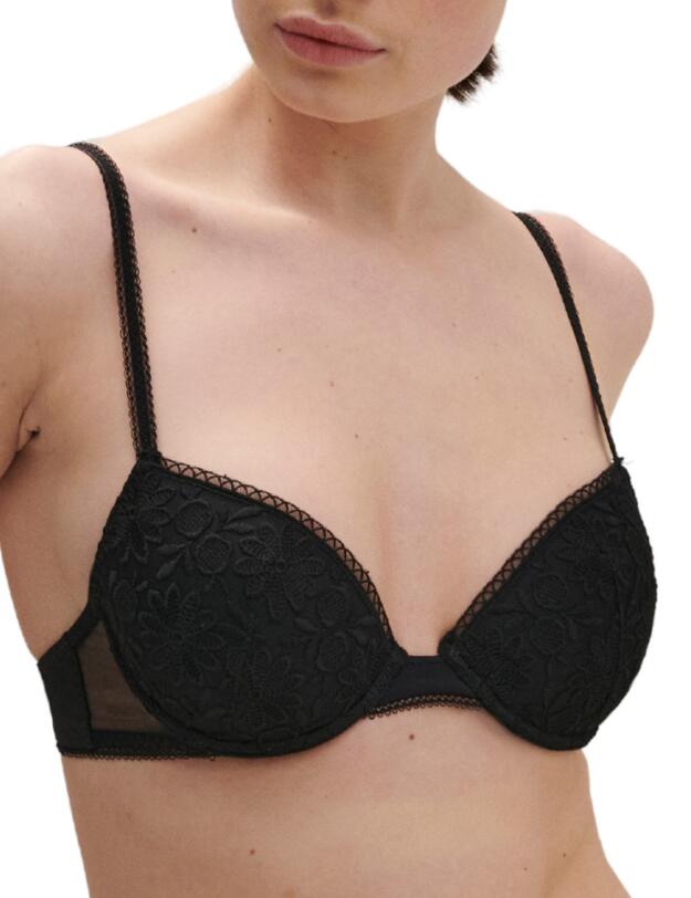 Simone Perele Amazone Push Up Bra Black