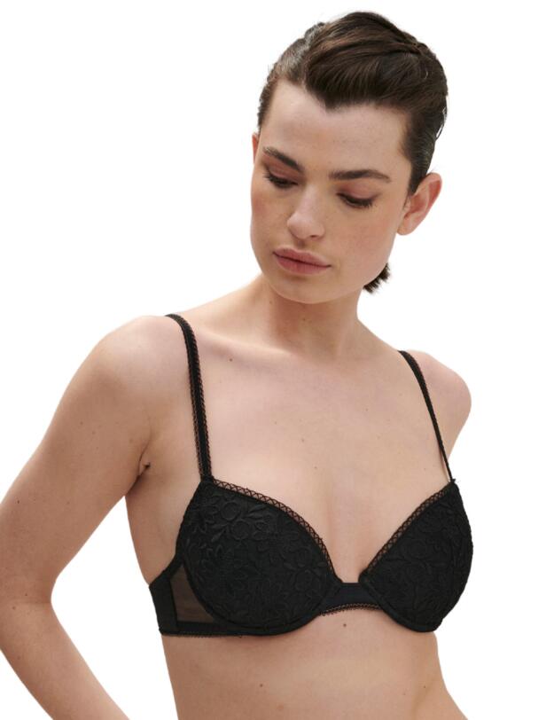 Simone Perele Amazone Push Up Bra Black