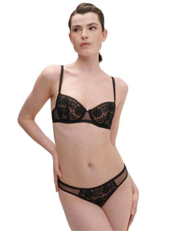 Simone Perele Amazone Tanga Brief Black