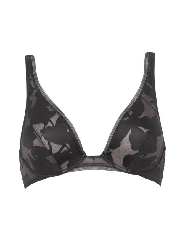Maison Lejaby Ombrage Underwire Triangle Bra Black